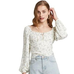 Wild Fable Peasant Blouse